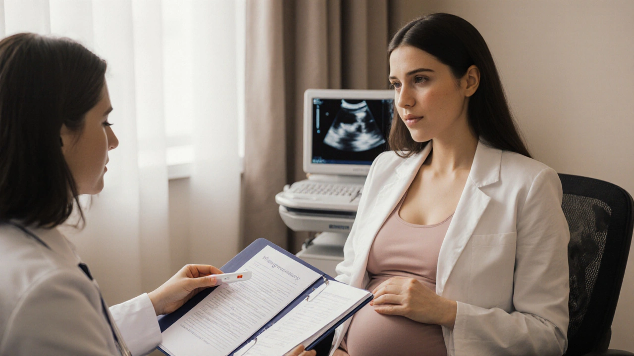 Co se dělá na první těhotenské prohlídce? Průběh, testy a co očekávat