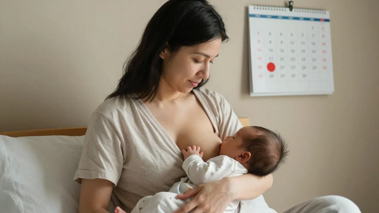 Kdy se dostaví menstruace po porodu? Vše, co potřebujete vědět