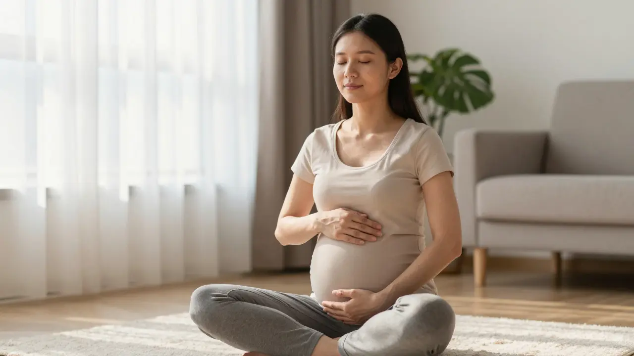 Jak se uklidnit před porodem: Praktické tipy pro klidnou mysl