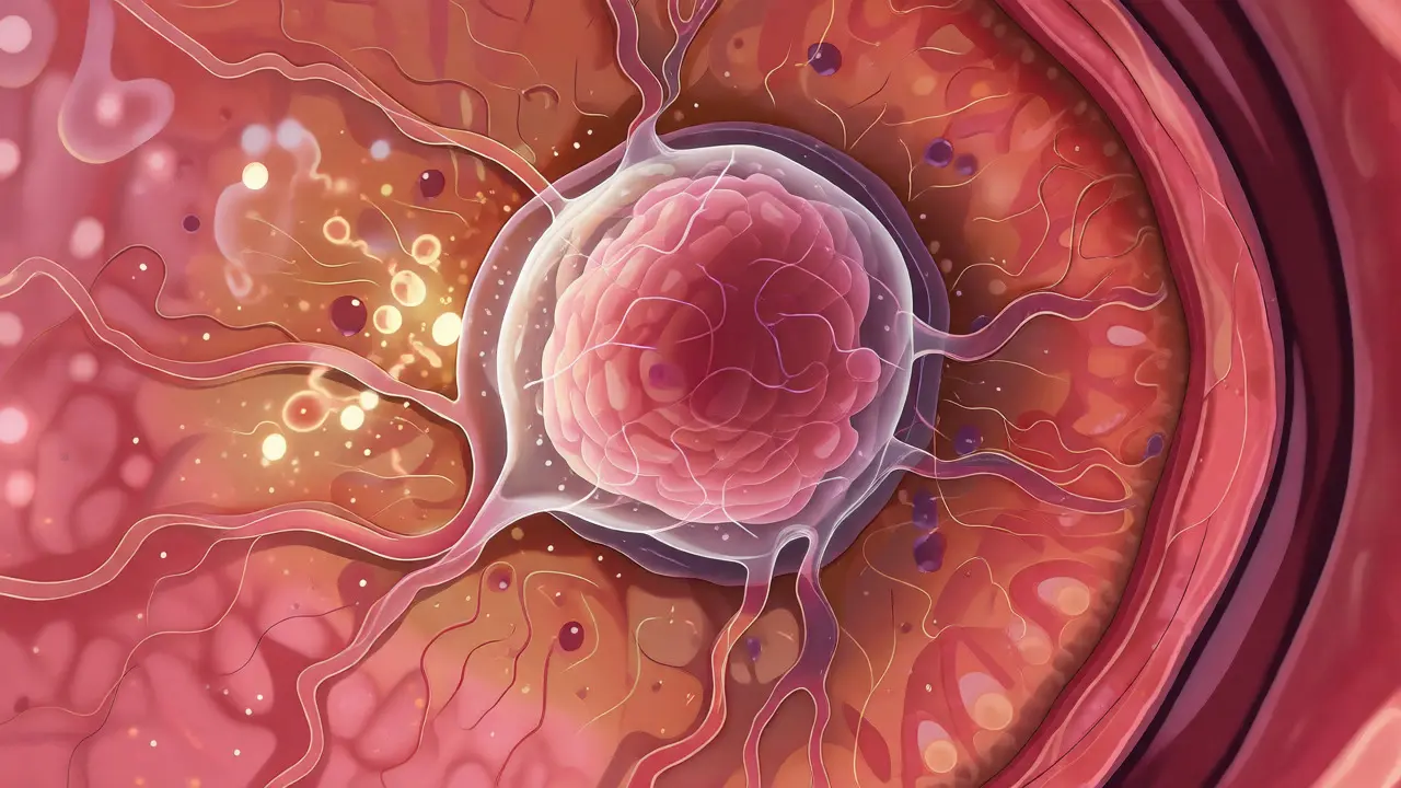 Ilustrace usazování embrya do dělohy